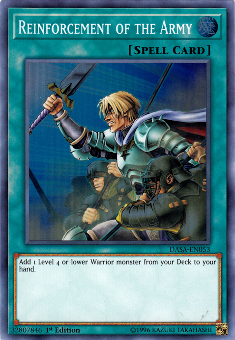 Reinforcement of the Army [DASA-EN053] Super Rare | Card Merchant Takapuna