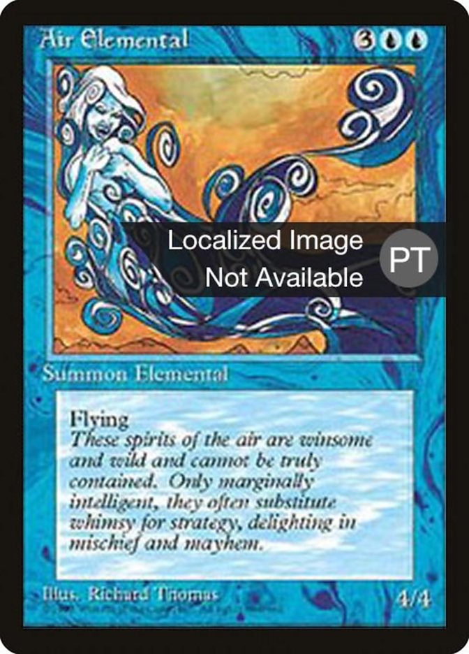 Air Elemental [Fourth Edition (Foreign Black Border)] | Card Merchant Takapuna