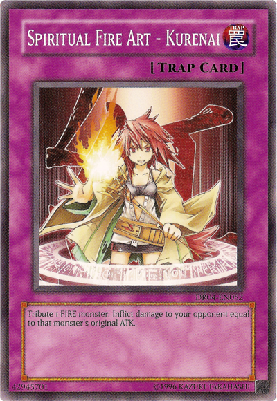 Spiritual Fire Art - Kurenai [DR04-EN052] Common | Card Merchant Takapuna