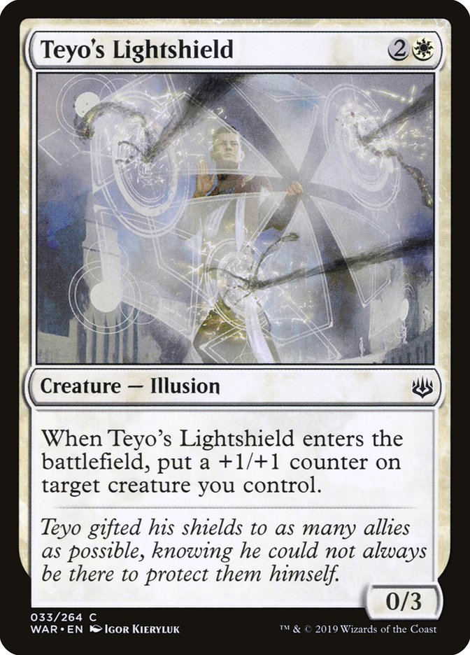 Teyo's Lightshield [War of the Spark] | Card Merchant Takapuna