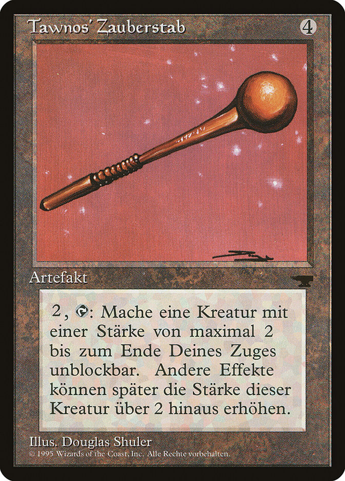 Tawnos's Wand (German) - "Tawnos' Zauberstab" [Renaissance] | Card Merchant Takapuna