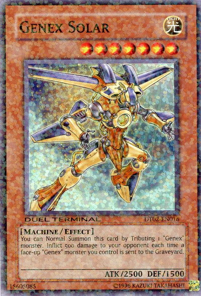 Genex Solar [DT02-EN016] Super Rare | Card Merchant Takapuna