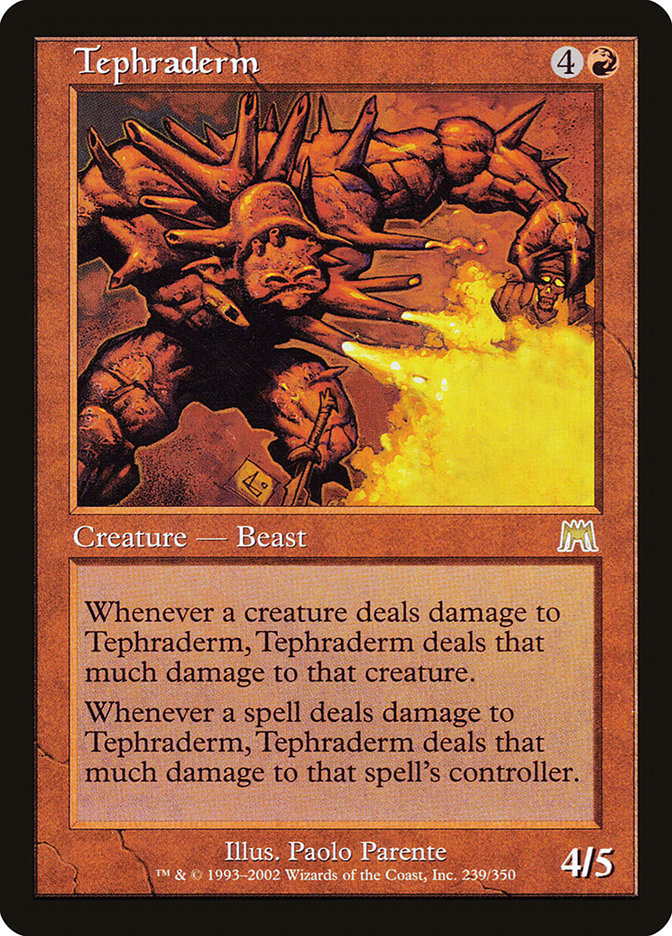 Tephraderm [Onslaught] | Card Merchant Takapuna