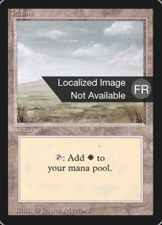 Plains (B) [Foreign Black Border] | Card Merchant Takapuna