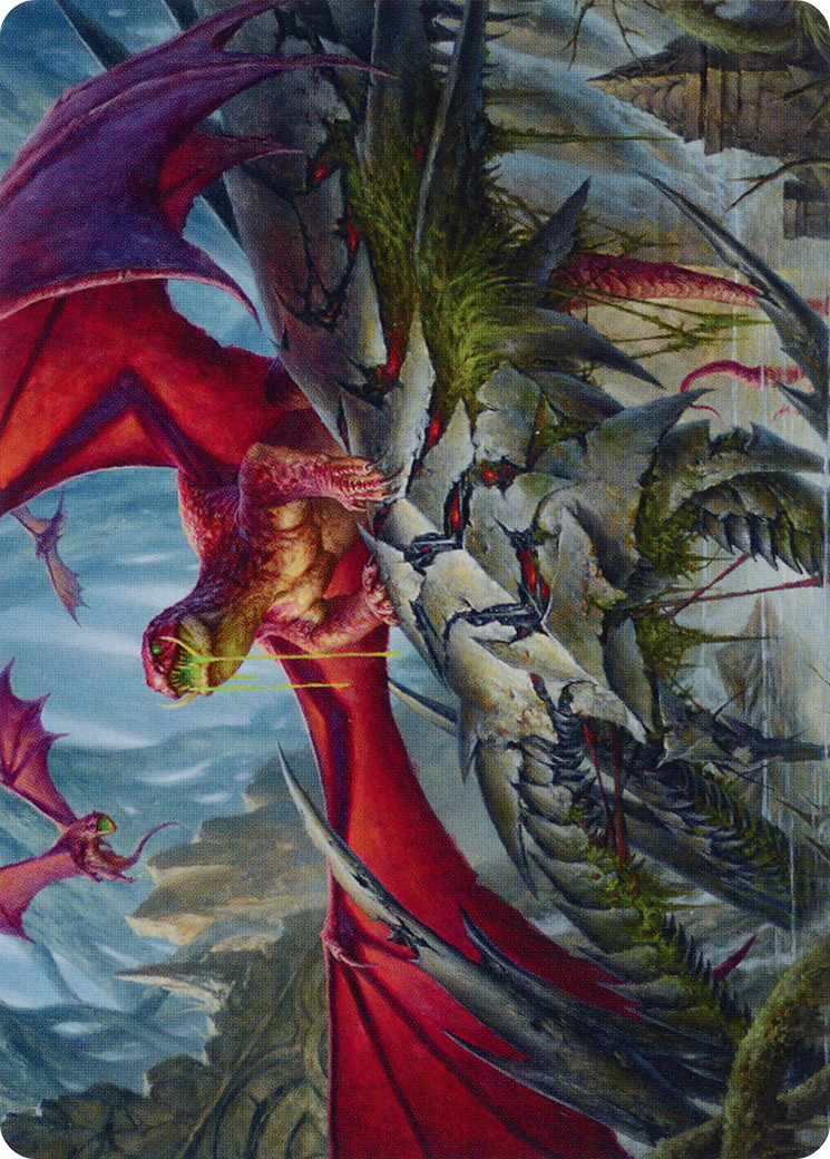 Hoarding Broodlord Art Card [March of the Machine Art Series] | Card Merchant Takapuna