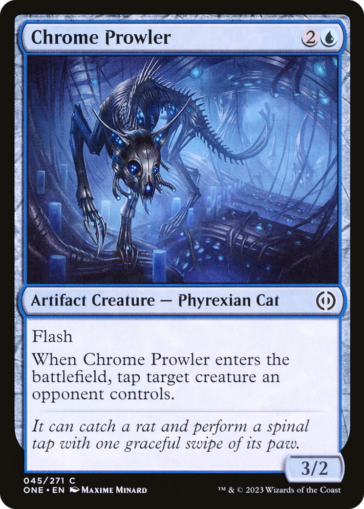 Chrome Prowler [Phyrexia: All Will Be One] | Card Merchant Takapuna