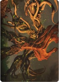 Ashaya, Soul of the Wild Art Card [Zendikar Rising Art Series] | Card Merchant Takapuna