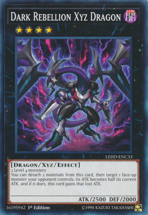 Dark Rebellion Xyz Dragon [LEHD-ENC33] Common | Card Merchant Takapuna