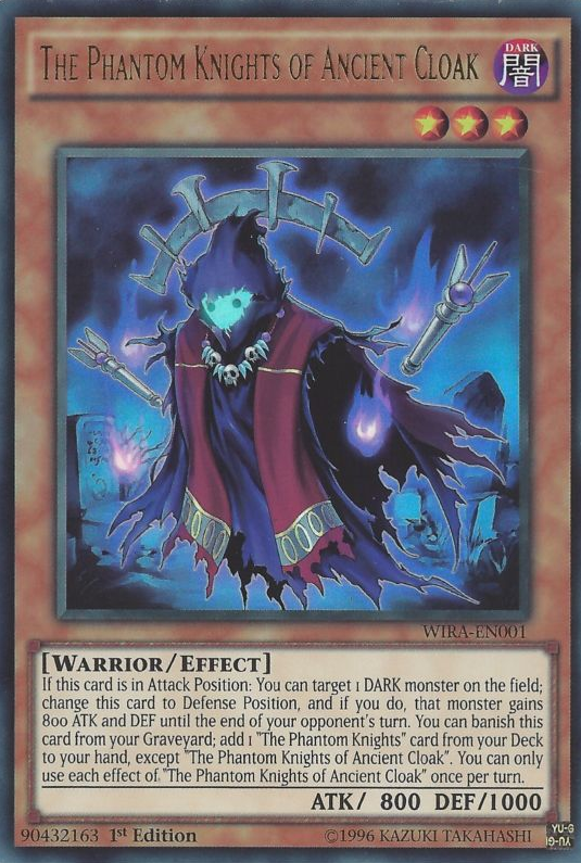 The Phantom Knights of Ancient Cloak [WIRA-EN001] Ultra Rare | Card Merchant Takapuna