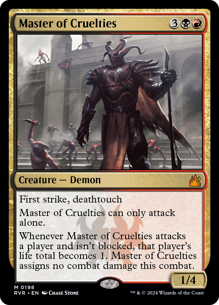 Master of Cruelties [Ravnica Remastered] | Card Merchant Takapuna