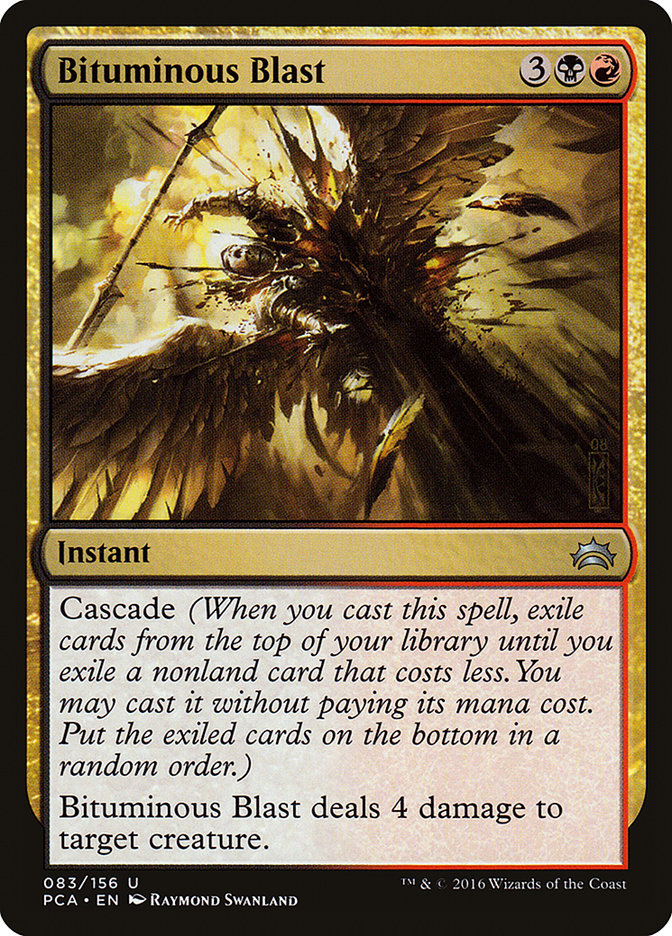 Bituminous Blast [Planechase Anthology] | Card Merchant Takapuna