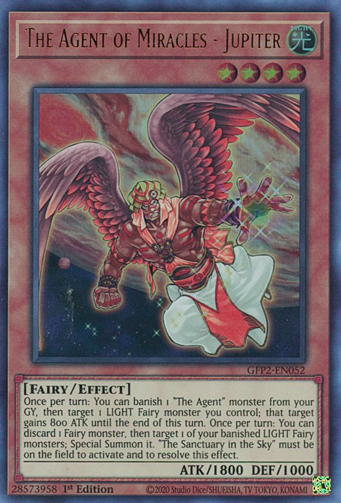 The Agent of Miracles - Jupiter [GFP2-EN052] Ultra Rare | Card Merchant Takapuna