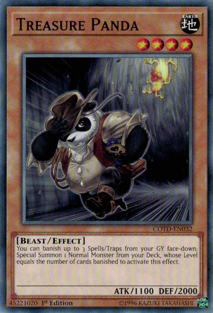 Treasure Panda [COTD-EN032] Common | Card Merchant Takapuna