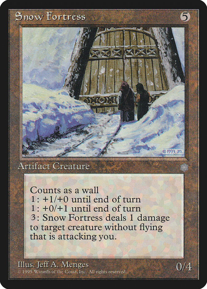 Snow Fortress [Ice Age] | Card Merchant Takapuna