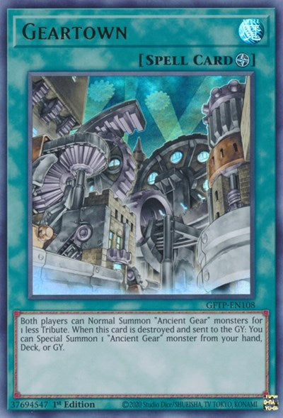 Geartown [GFTP-EN108] Ultra Rare | Card Merchant Takapuna