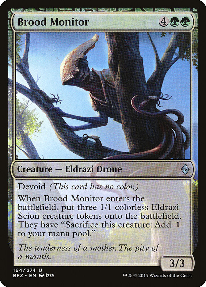 Brood Monitor [Battle for Zendikar] | Card Merchant Takapuna