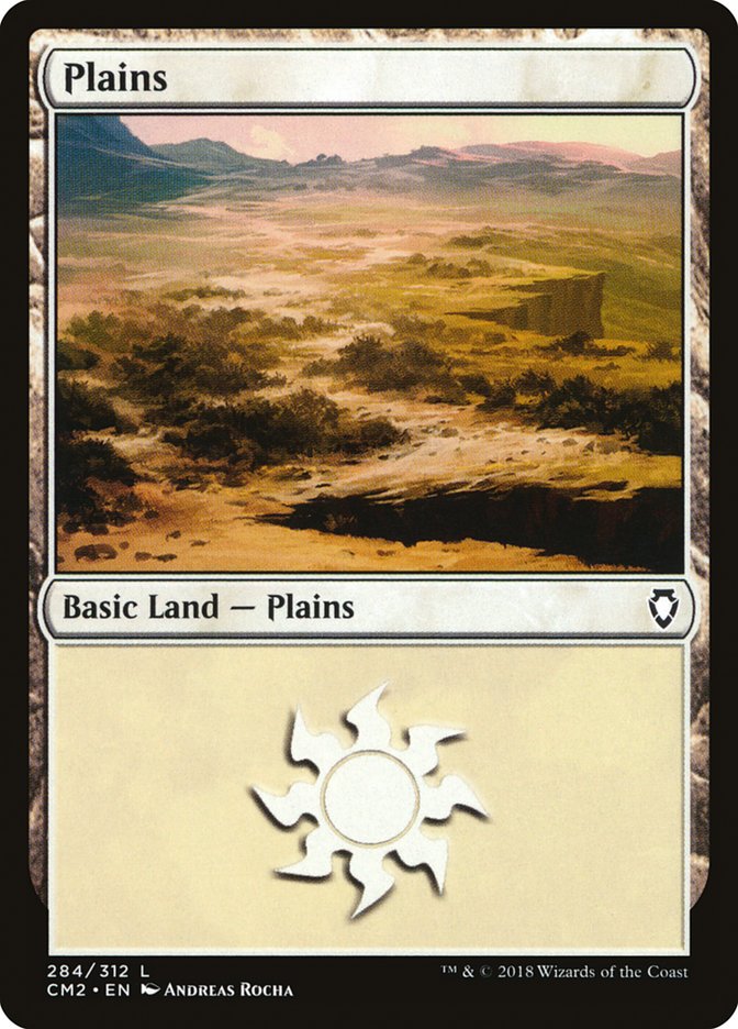 Plains (284) [Commander Anthology Volume II] | Card Merchant Takapuna