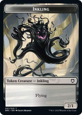 Mishra's Warform // Inkling Double-Sided Token [The Brothers' War Commander Tokens] | Card Merchant Takapuna