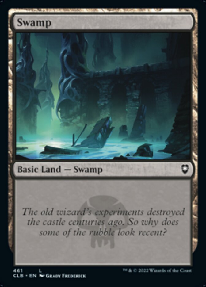 Swamp (461) [Commander Legends: Battle for Baldur's Gate] | Card Merchant Takapuna