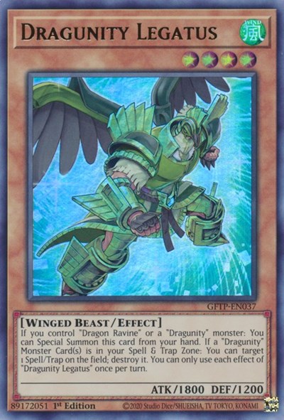 Dragunity Legatus [GFTP-EN037] Ultra Rare | Card Merchant Takapuna