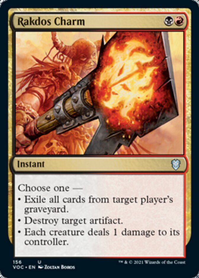 Rakdos Charm [Innistrad: Crimson Vow Commander] | Card Merchant Takapuna