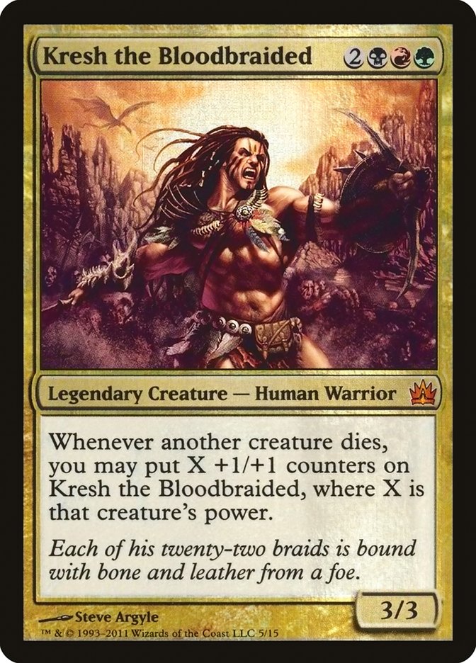 Kresh the Bloodbraided [From the Vault: Legends] | Card Merchant Takapuna