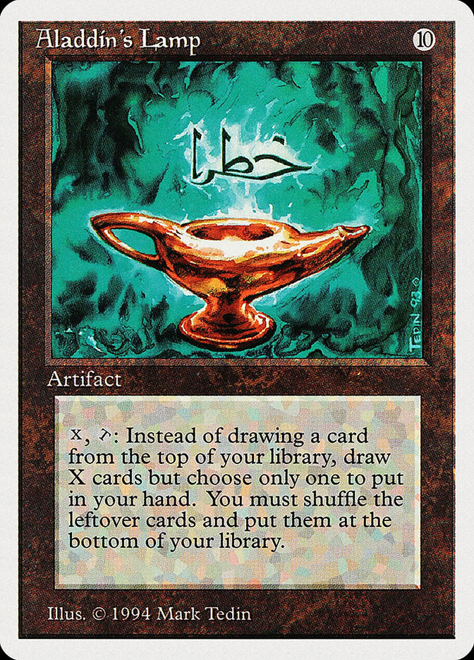 Aladdin's Lamp [Summer Magic / Edgar] | Card Merchant Takapuna