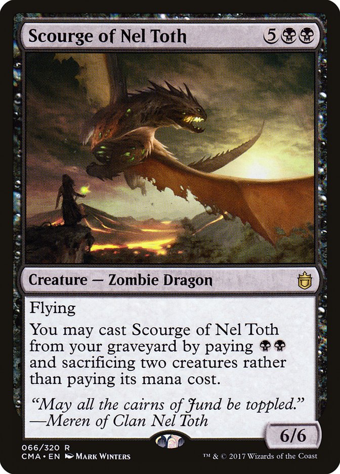 Scourge of Nel Toth [Commander Anthology] | Card Merchant Takapuna