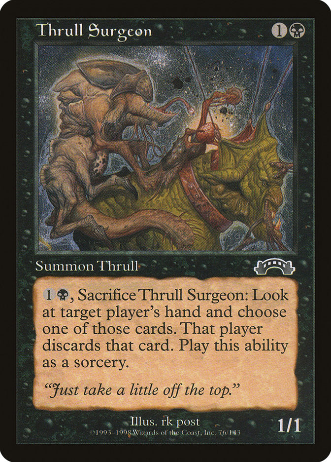 Thrull Surgeon [Exodus] | Card Merchant Takapuna