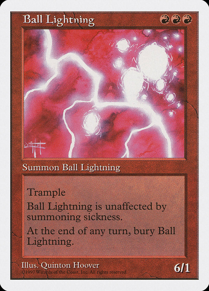 Ball Lightning [Fifth Edition] | Card Merchant Takapuna