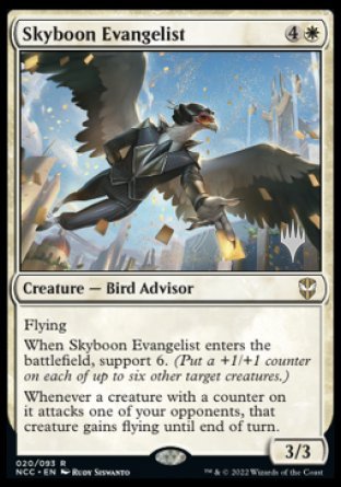 Skyboon Evangelist (Promo Pack) [Streets of New Capenna Commander Promos] | Card Merchant Takapuna