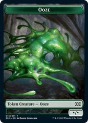 Ooze // Wurm (030) Double-Sided Token [Double Masters Tokens] | Card Merchant Takapuna