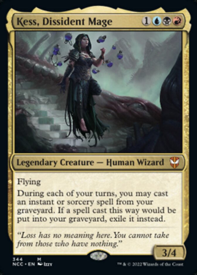 Kess, Dissident Mage [Streets of New Capenna Commander] | Card Merchant Takapuna