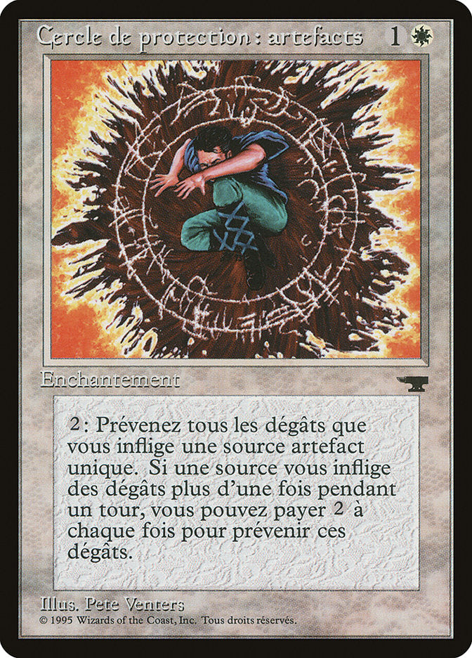 Circle of Protection: Artifacts (French) - "Cercle de protection: artefacts" [Renaissance] | Card Merchant Takapuna