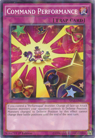 Command Performance [SP15-EN046] Shatterfoil Rare | Card Merchant Takapuna