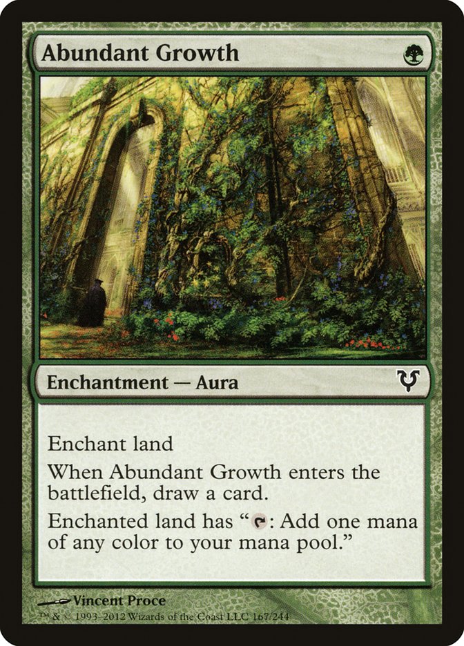 Abundant Growth [Avacyn Restored] | Card Merchant Takapuna