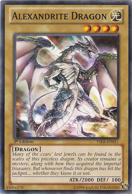 Alexandrite Dragon [YSKR-EN011] Common | Card Merchant Takapuna