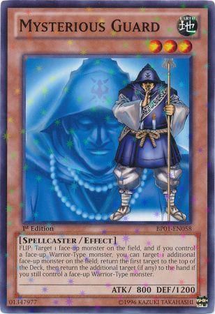 Mysterious Guard [BP01-EN058] Starfoil Rare | Card Merchant Takapuna