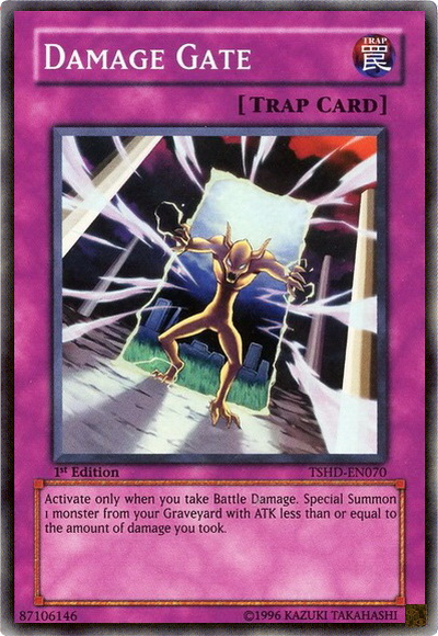 Damage Gate [TSHD-EN070] Super Rare | Card Merchant Takapuna