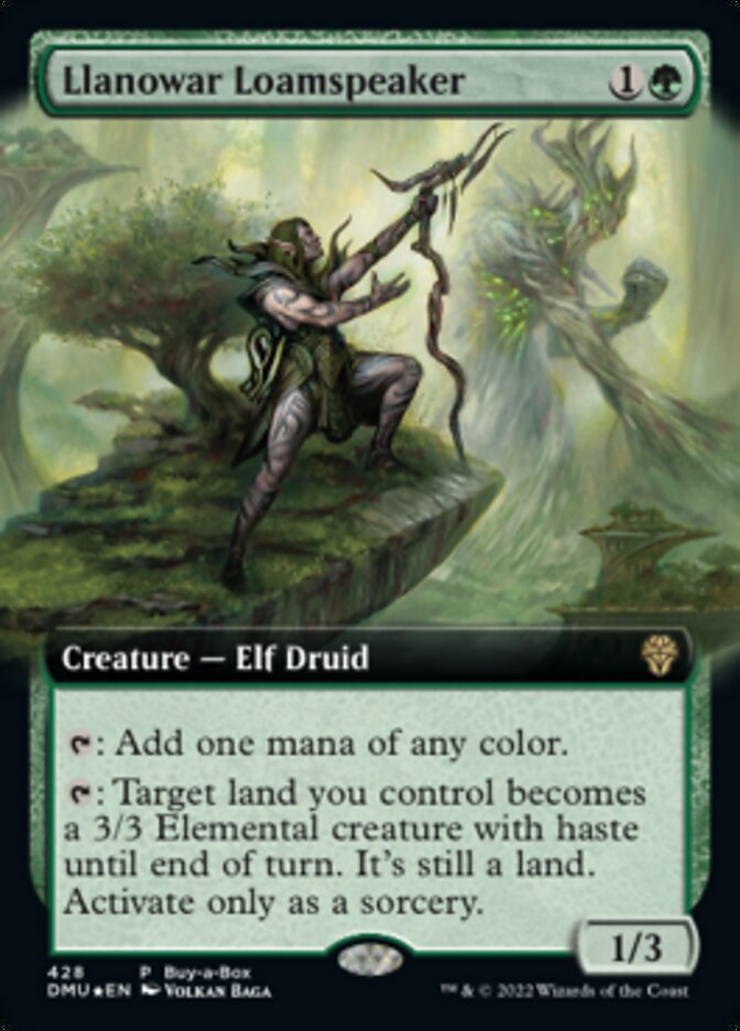 Llanowar Loamspeaker (Buy-A-Box) [Dominaria United] | Card Merchant Takapuna