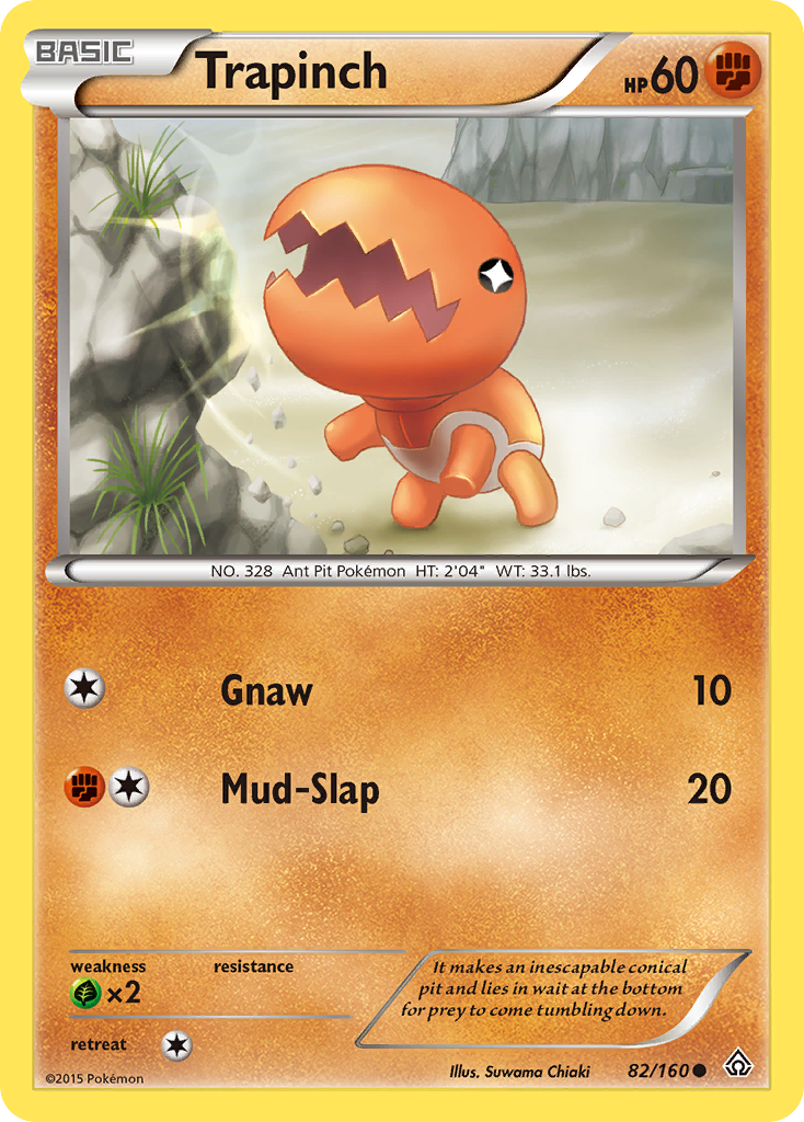 Trapinch (82/160) [XY: Primal Clash] | Card Merchant Takapuna