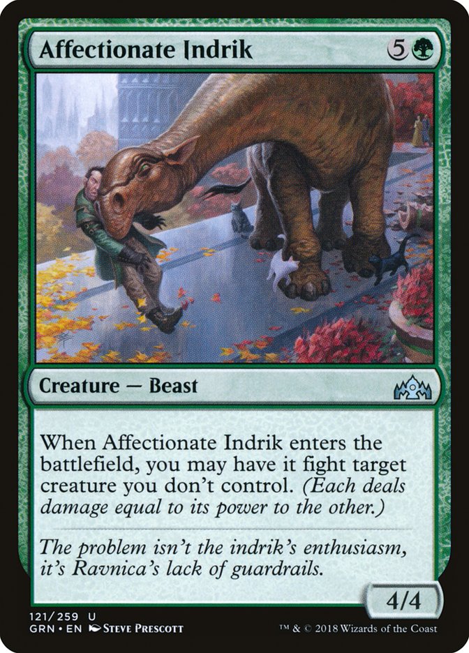 Affectionate Indrik [Guilds of Ravnica] | Card Merchant Takapuna