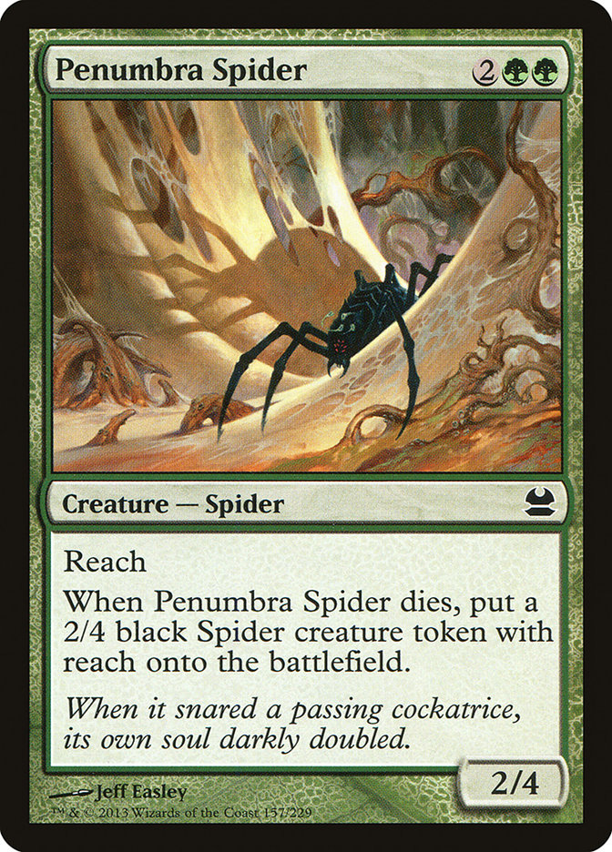 Penumbra Spider [Modern Masters] | Card Merchant Takapuna