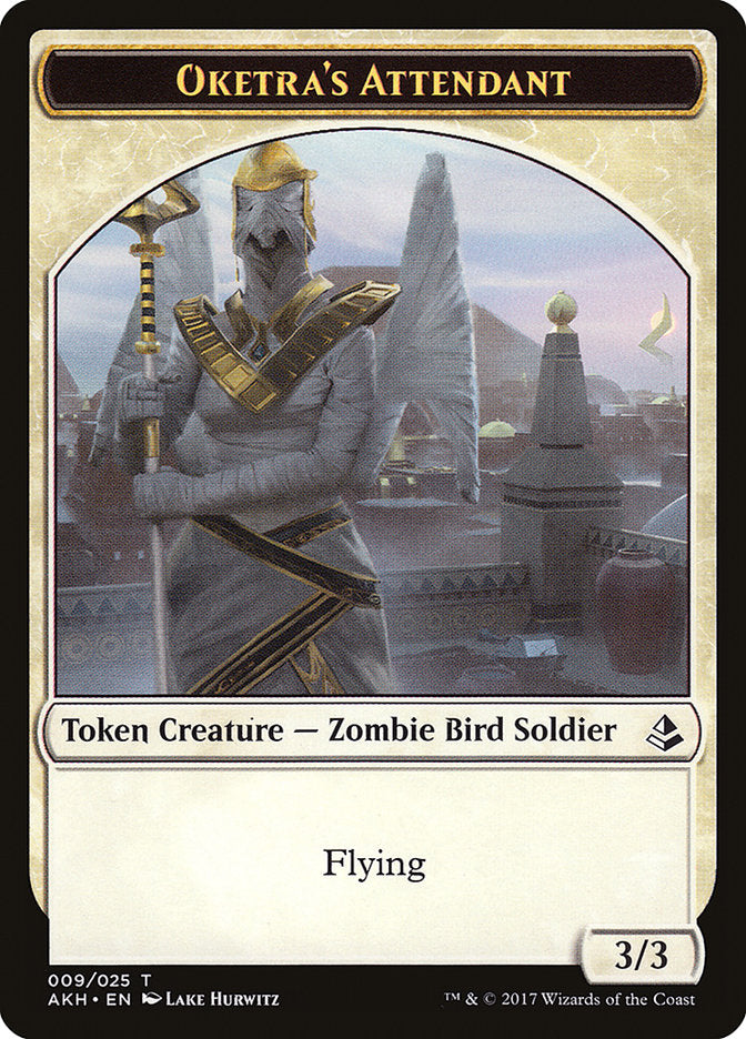 Oketra's Attendant Token [Amonkhet Tokens] | Card Merchant Takapuna