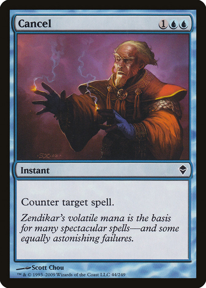 Cancel [Zendikar] | Card Merchant Takapuna