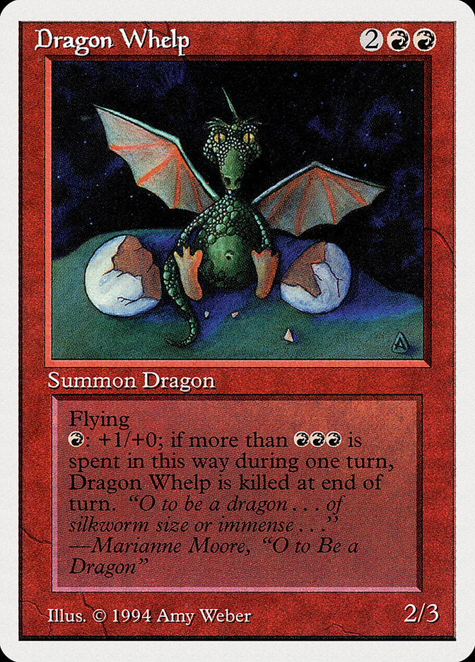 Dragon Whelp [Summer Magic / Edgar] | Card Merchant Takapuna