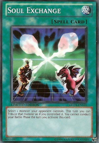 Soul Exchange [GLD4-EN035] Common | Card Merchant Takapuna