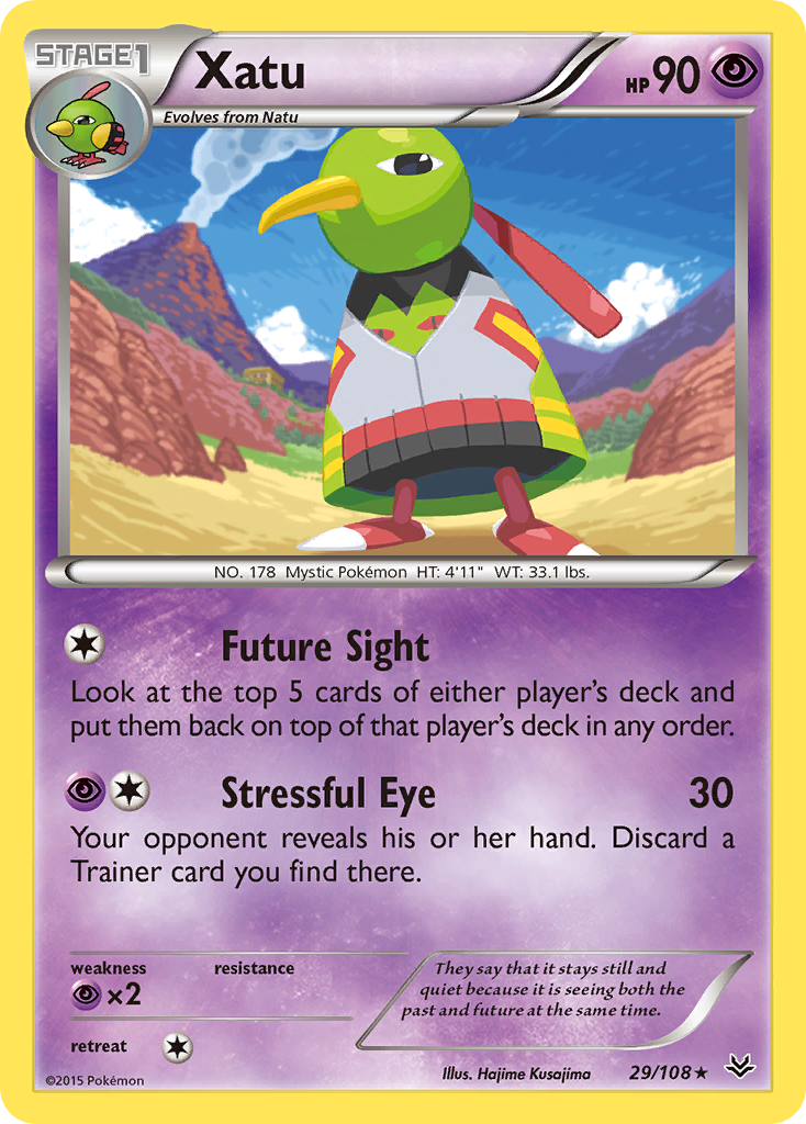 Xatu (29/108) [XY: Roaring Skies] | Card Merchant Takapuna