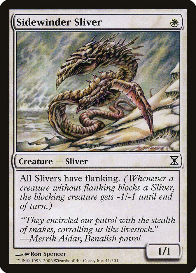 Sidewinder Sliver [Time Spiral] | Card Merchant Takapuna