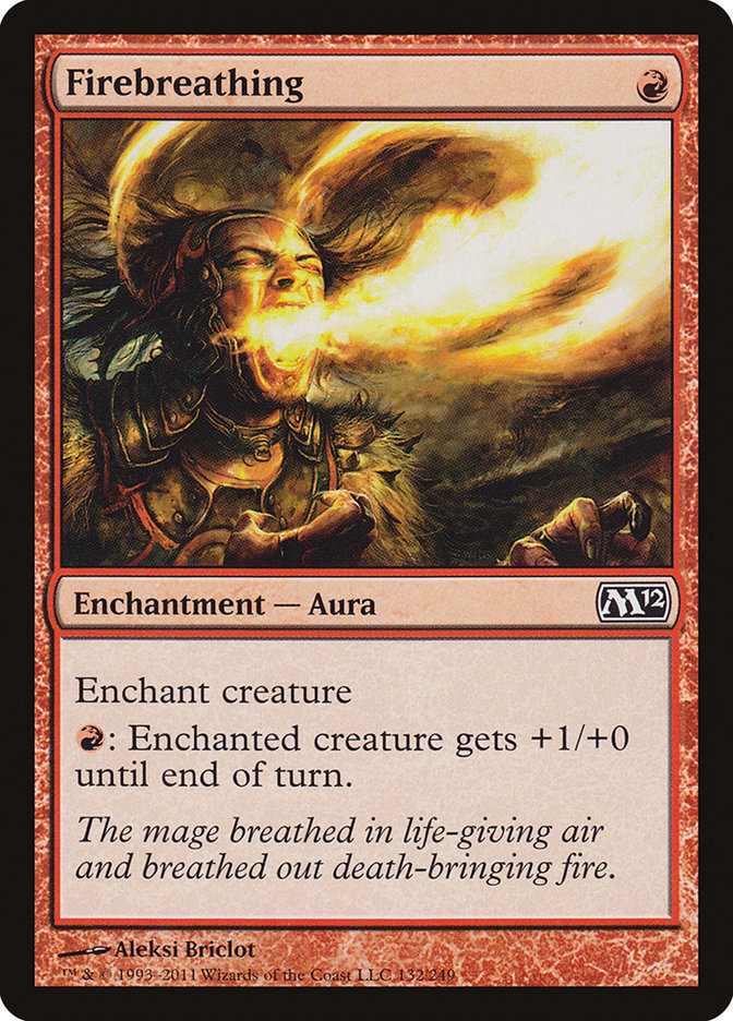 Firebreathing [Magic 2012] | Card Merchant Takapuna